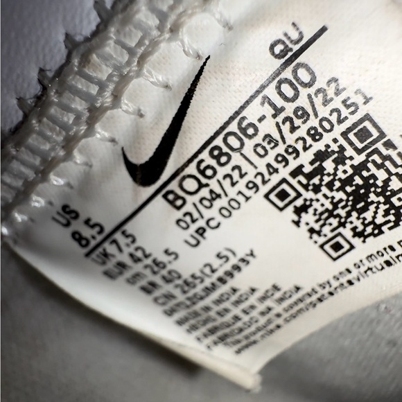 White Nike blazer mid 77 - Picture 6 of 7